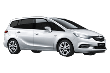 Car Hire Sydenham - Vauxhall Zafira 5 + 2 - Minibus hire Sydenham